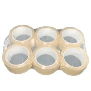 Klebeband transparent, leise  50mm x 66m PP-Pack-Band, 28my