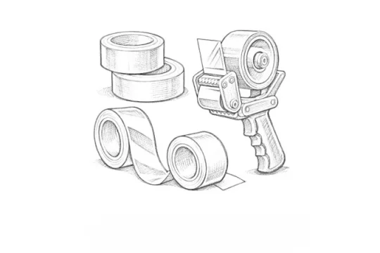 PVC-Klebeband; PP-Klebeband; Nassklebeband; Warnband; Papierklebeband